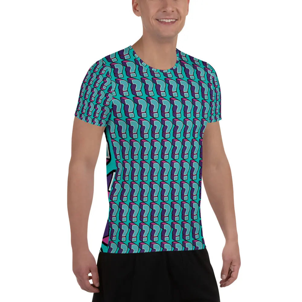All-Over Print Men's Athletic T-shirt-LifessentialsLLC.com