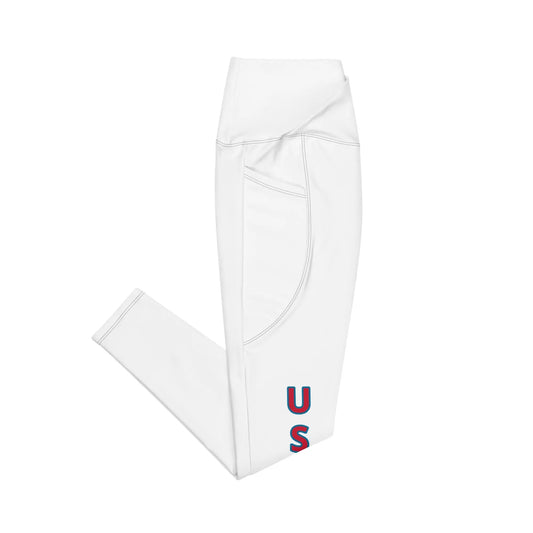 Crossover leggings with pockets-LifessentialsLLC.com