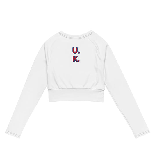 Recycled long-sleeve crop top-LifessentialsLLC.com