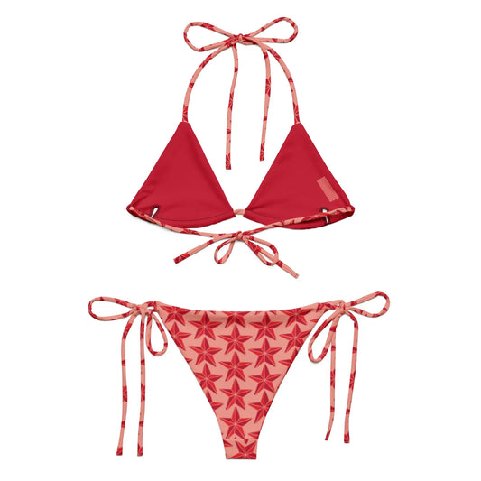 All-over print recycled string bikini-LifessentialsLLC.com