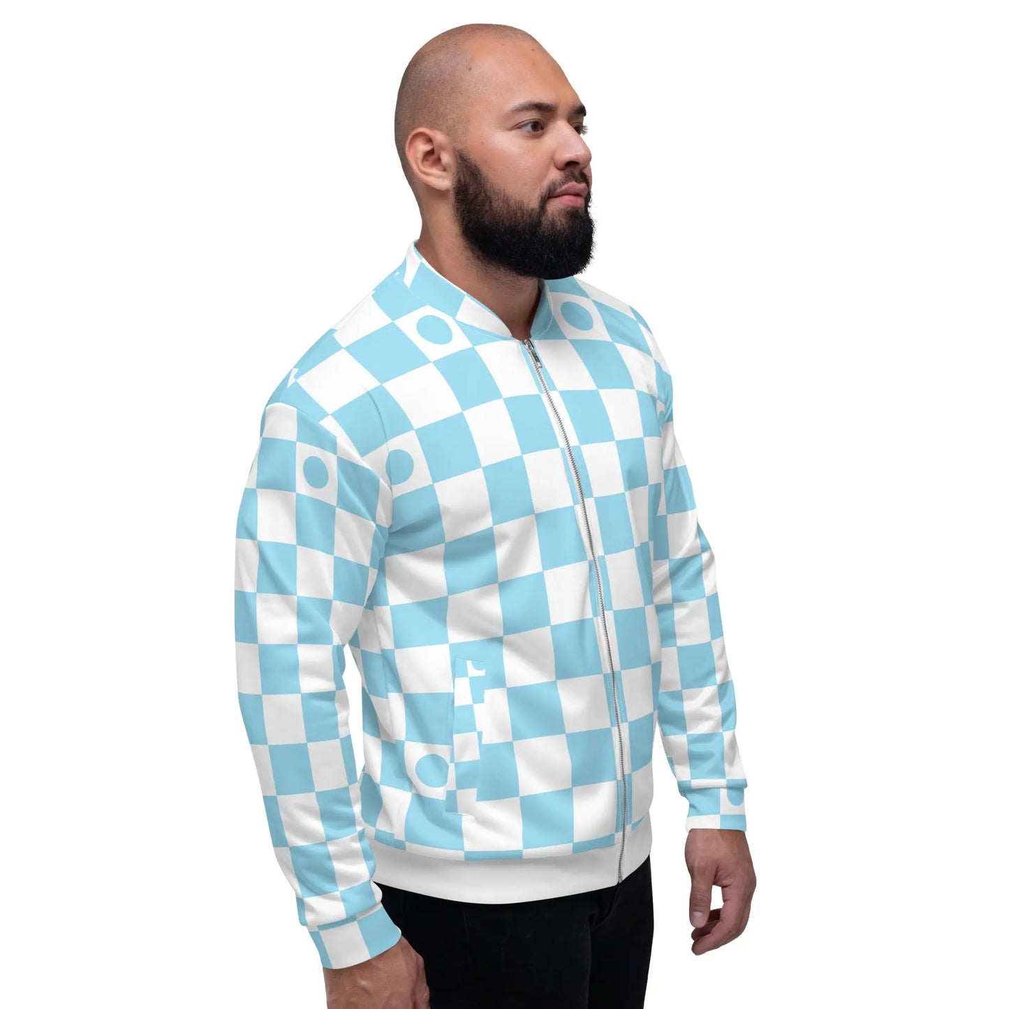 "CAROLINA BLUE" Bomber Jacket-LifessentialsLLC.com