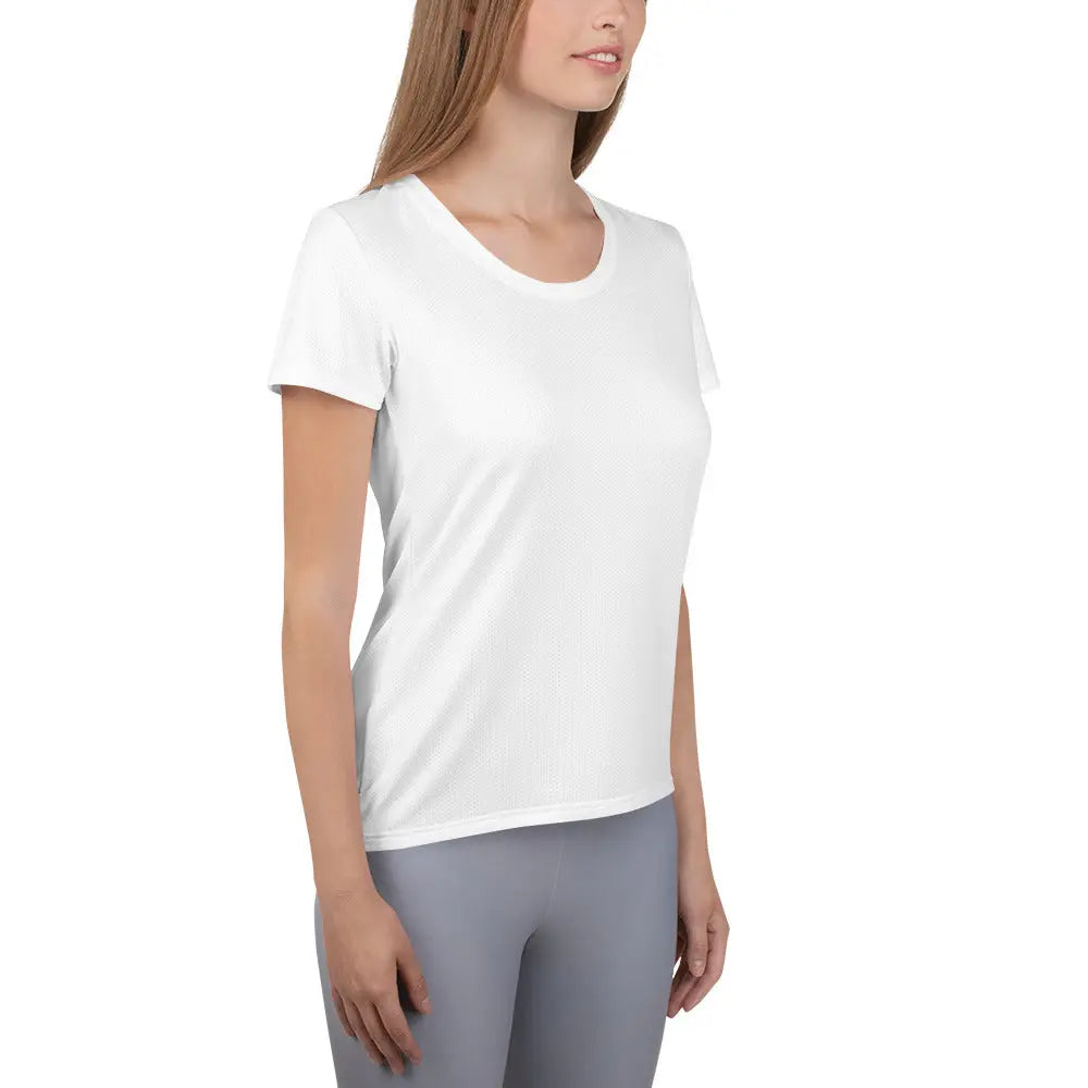 All-Over Print Women's Athletic T-shirt-LifessentialsLLC.com