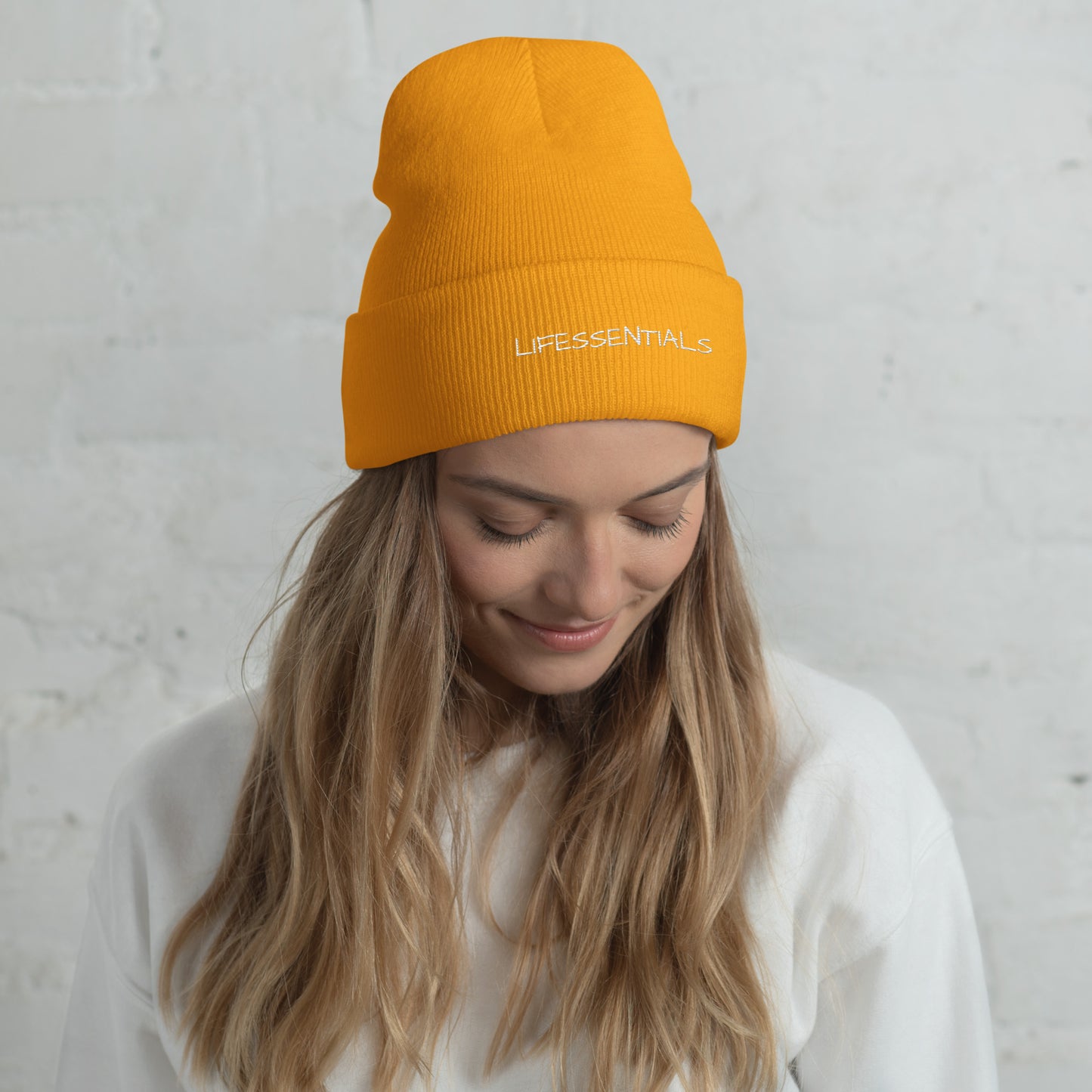 "JERSEY "Cuffed Beanie-LifessentialsLLC.com