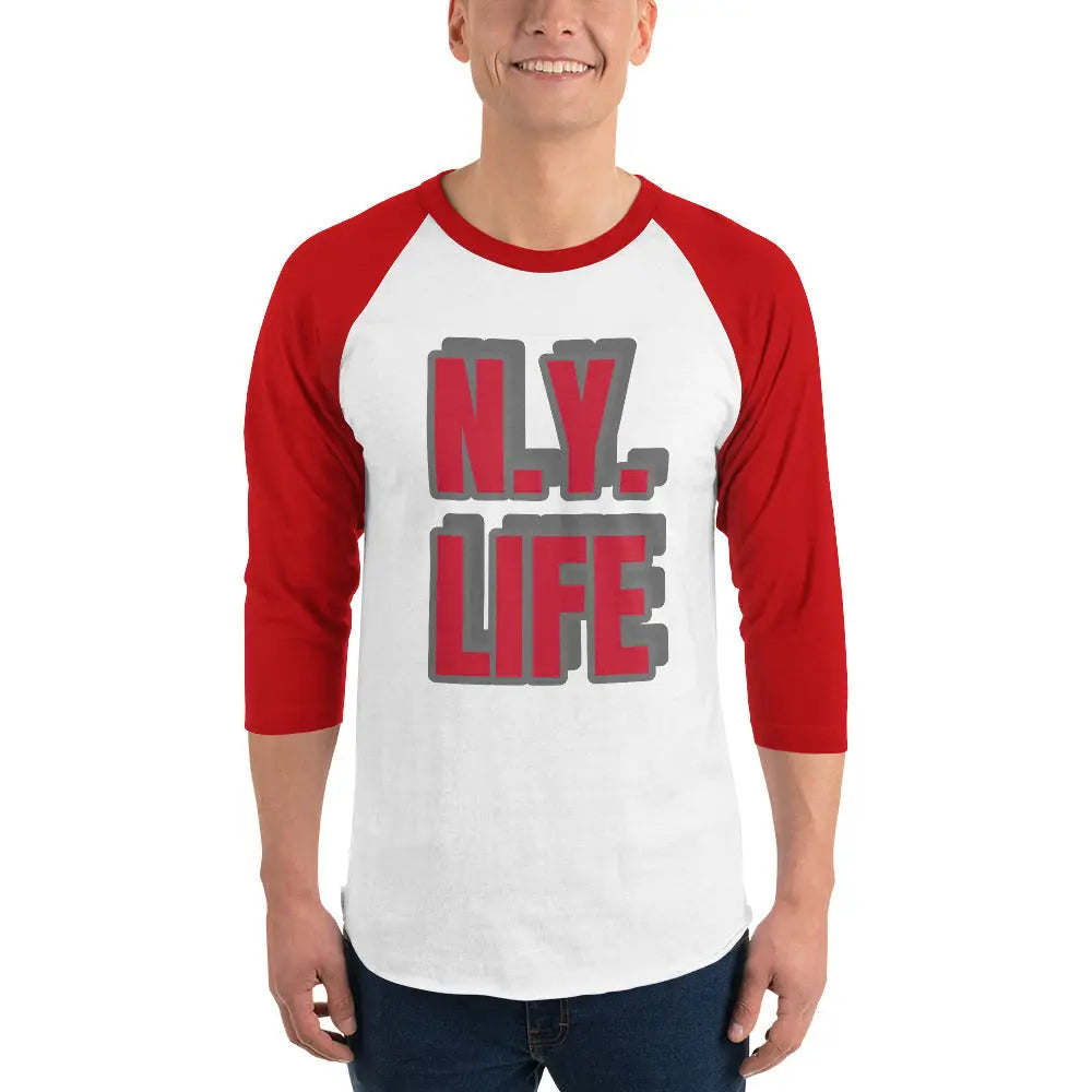 3/4 sleeve raglan shirt-LifessentialsLLC.com