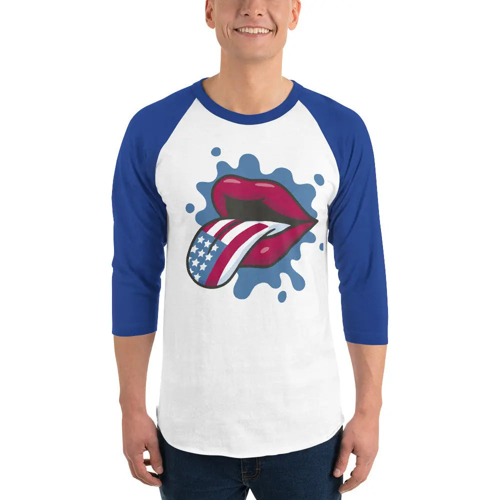 3/4 sleeve raglan shirt-LifessentialsLLC.com