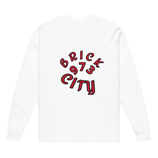 Garment-dyed heavyweight long-sleeve shirt-LifessentialsLLC.com