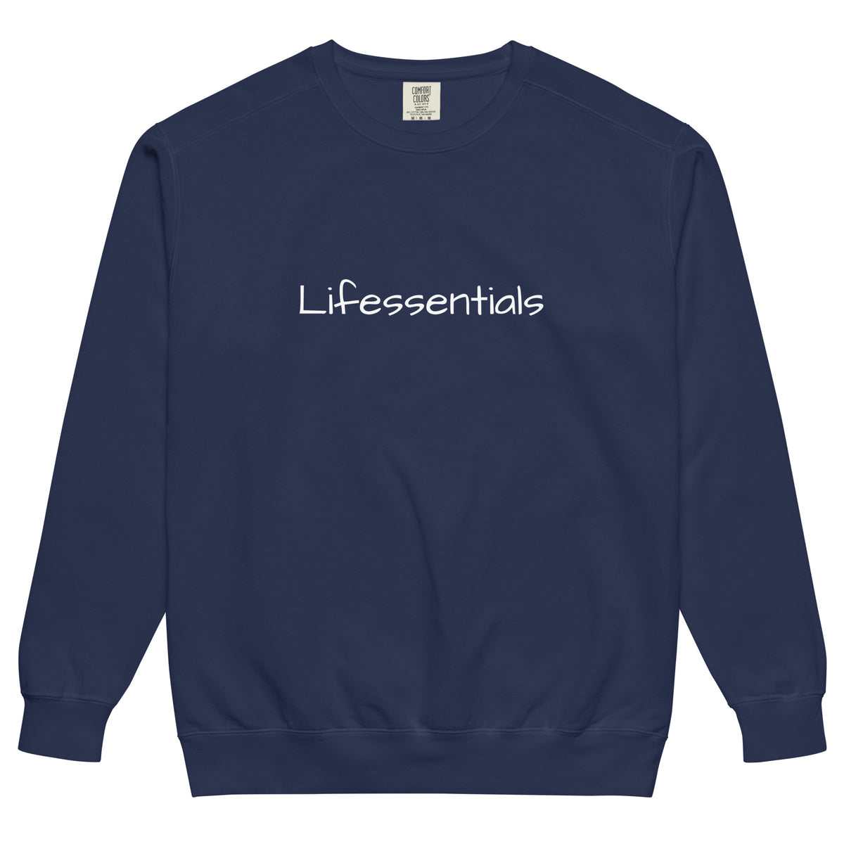 LIFESSENTIALS garment-dyed sweatshirt-LifessentialsLLC.com