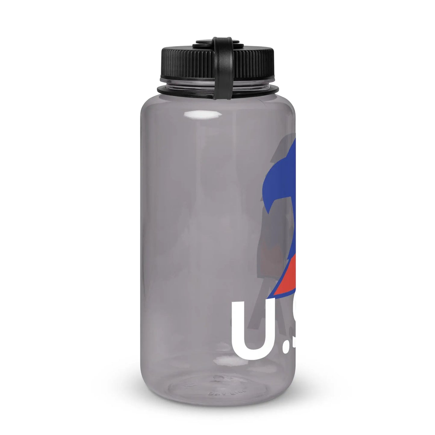 Wide mouth plastic water bottle-LifessentialsLLC.com