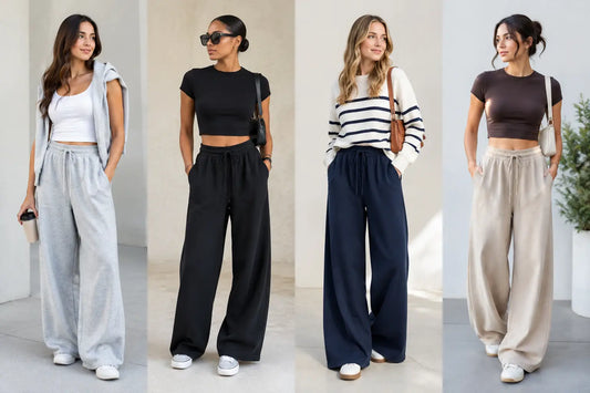 Wide Leg Joggers: How to Style Them Your Way