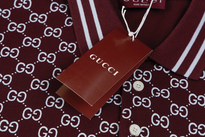 Gucci Collar T-Shirt - Premium Cotton Men's Tee