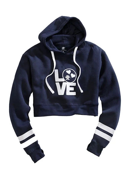 Tin Haul Love Print (Navy) - Women's Hoodie Sweatshirt-LifessentialsLLC.com