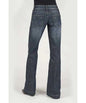 Stetson 214 Stretch Trouser Fit Dark Wash w/ S Pocket- Women's Jeans