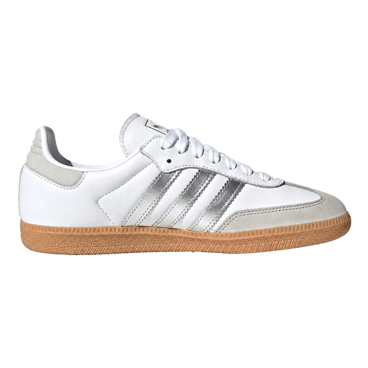 adidas Samba OG White Silver Metallic Grey (Women's)