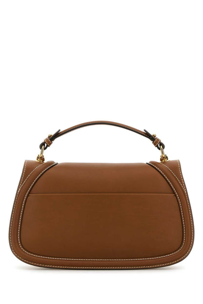 Gucci Women Caramel Leather Gucci Blondie Handbag