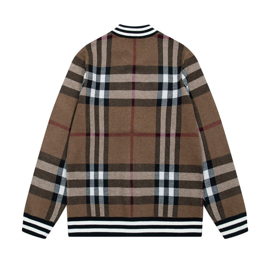 Burberry Vintage Check Bomber Varsity Jacket
