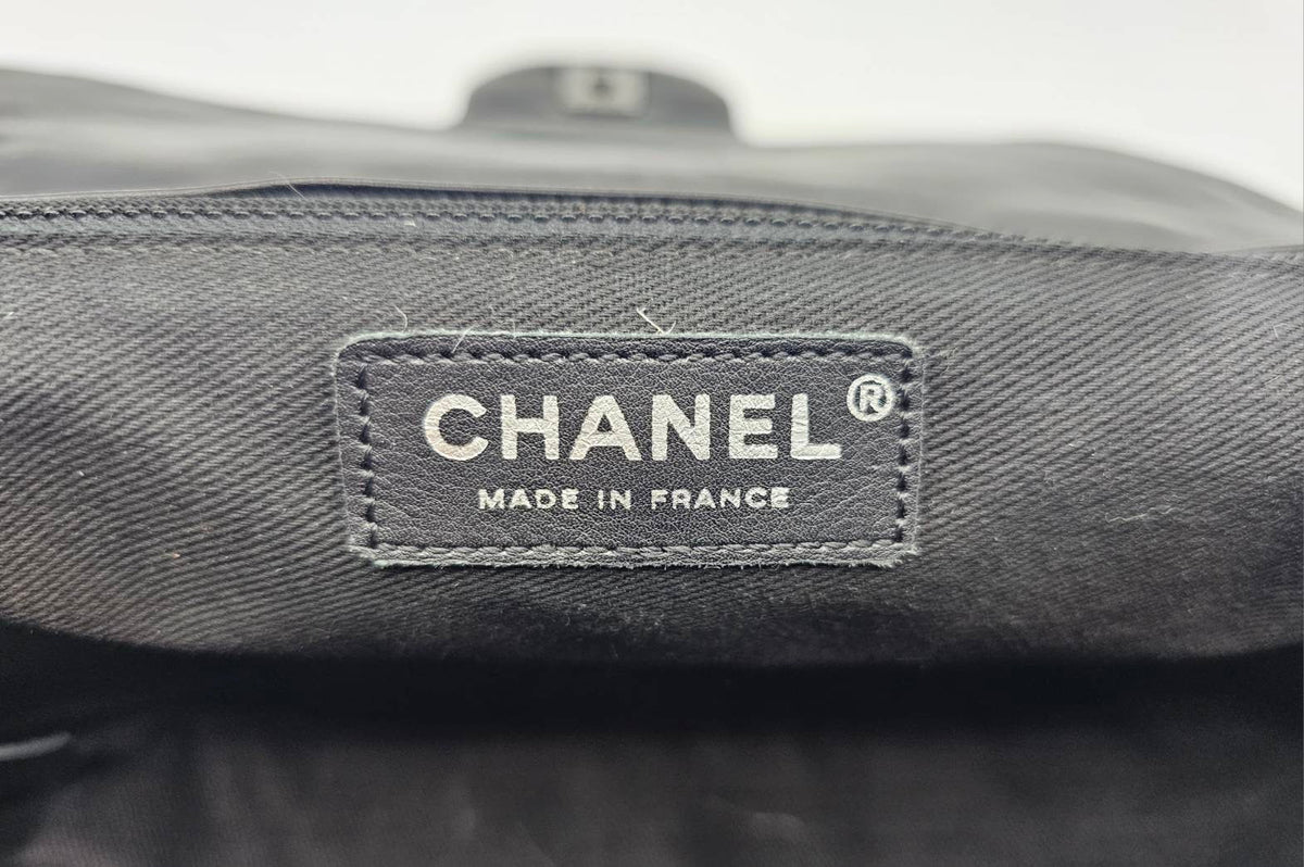 Chanel Star Attitude Flap Bag Grommet Embellished Quilted Leather Large