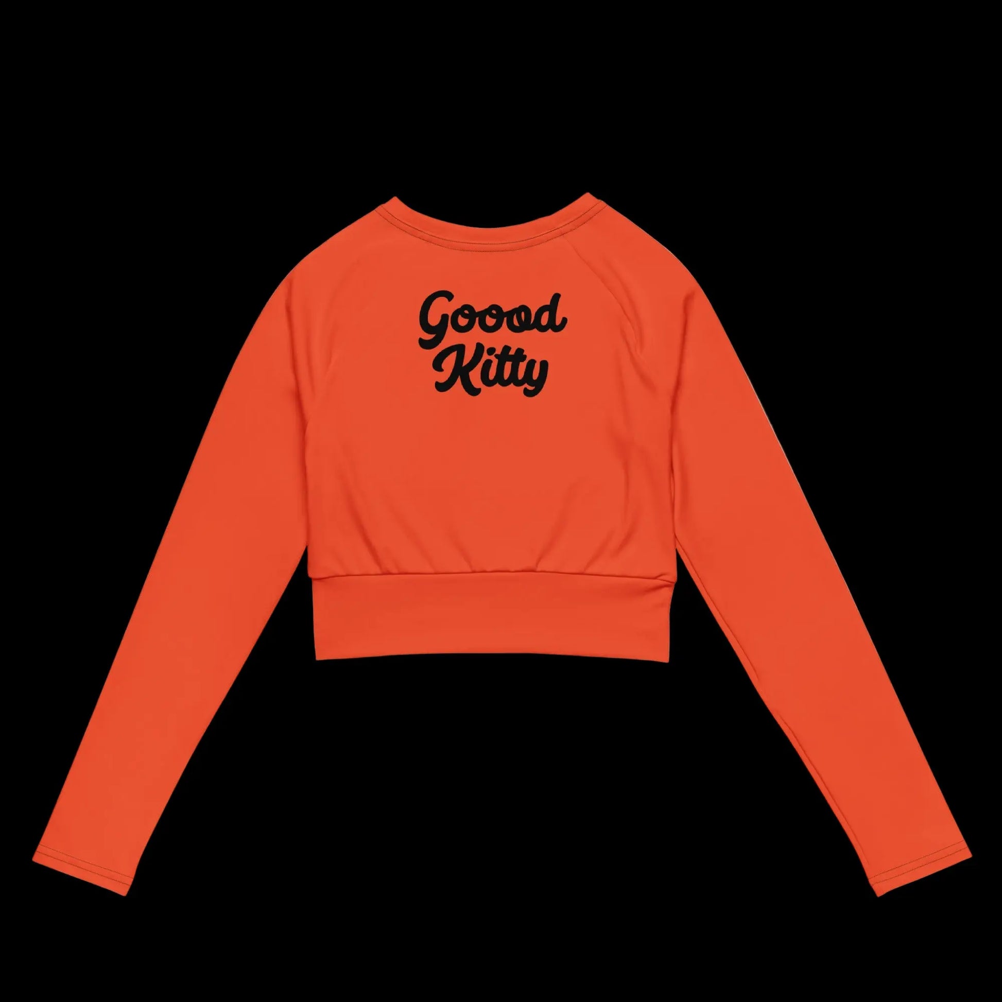 Recycled long-sleeve crop top-LifessentialsLLC.com