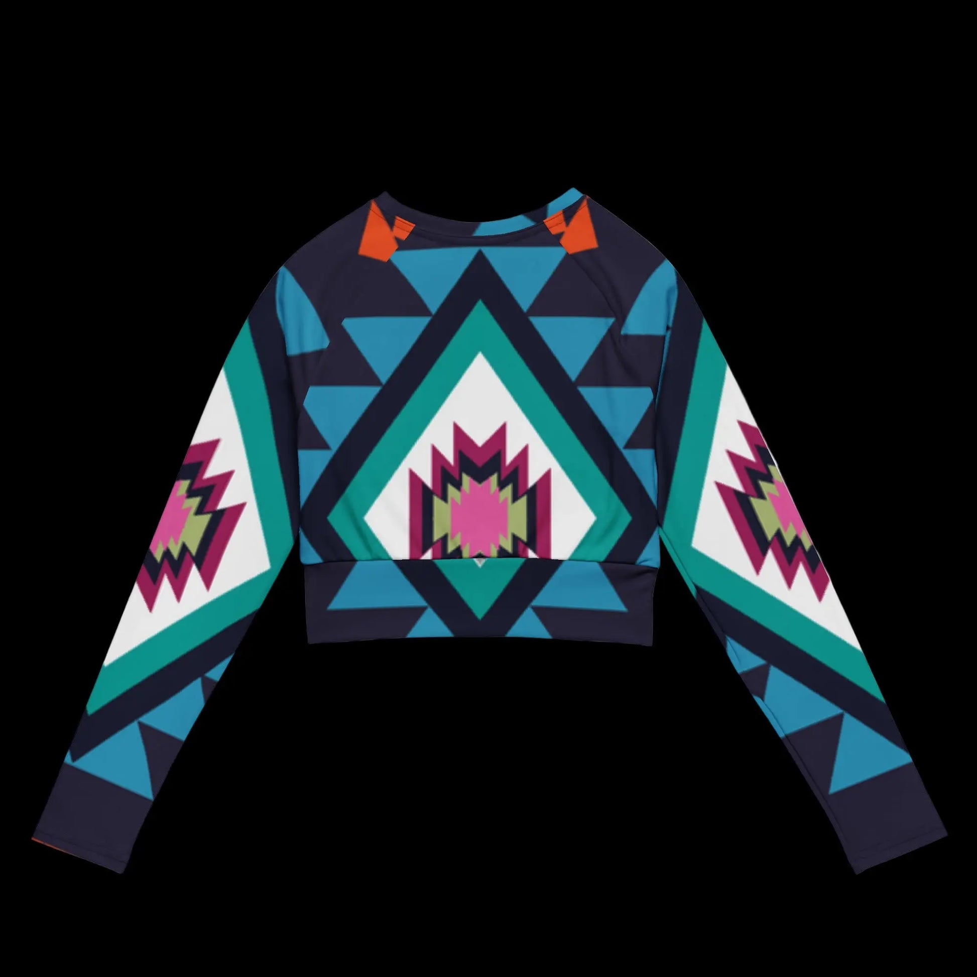 Recycled long-sleeve crop top-LifessentialsLLC.com