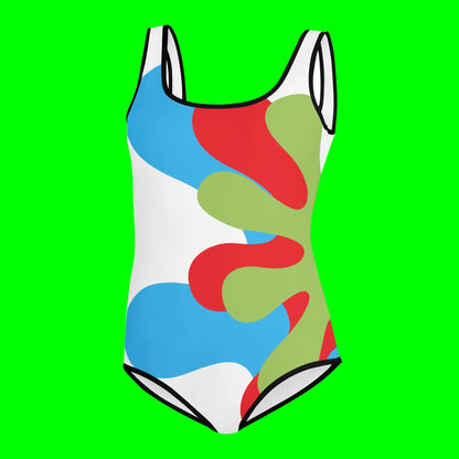 All-Over Print Youth Swimsuit-LifessentialsLLC.com