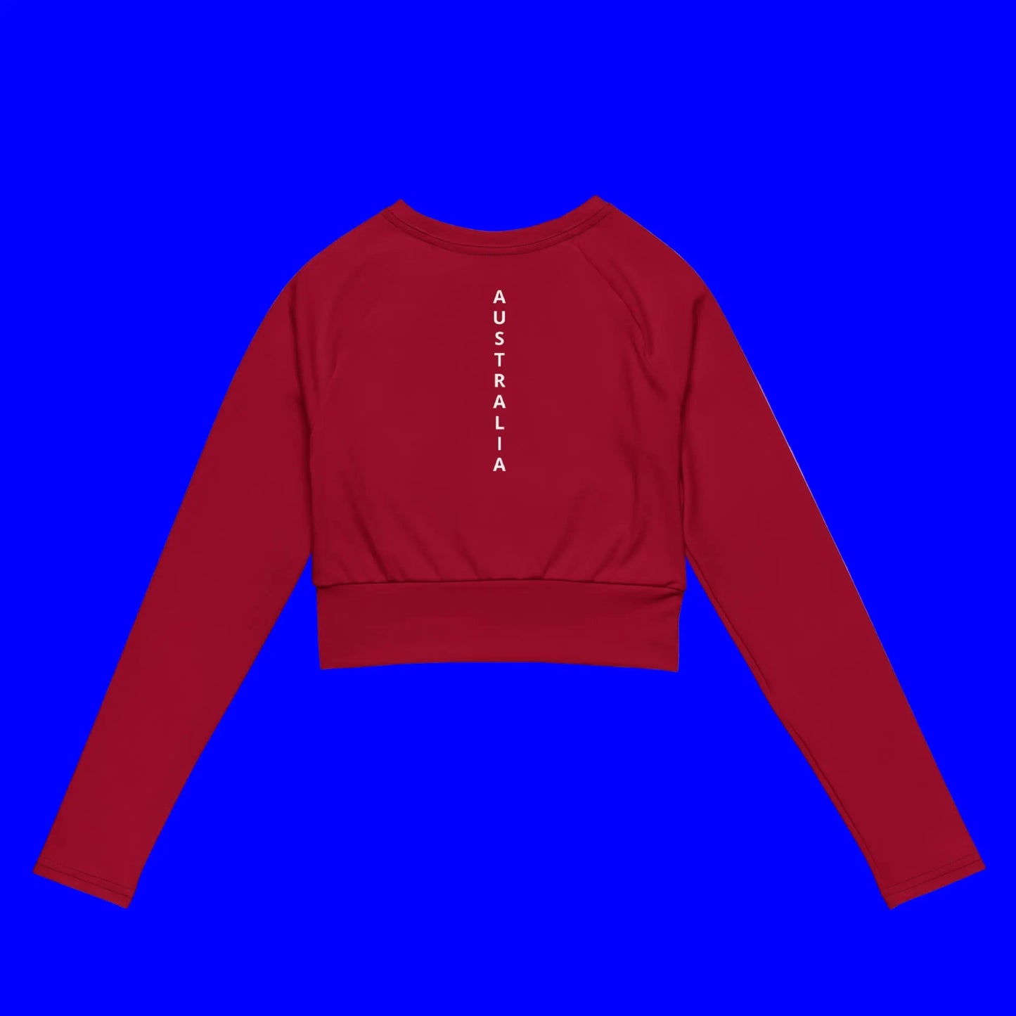 Recycled long-sleeve crop top-LifessentialsLLC.com