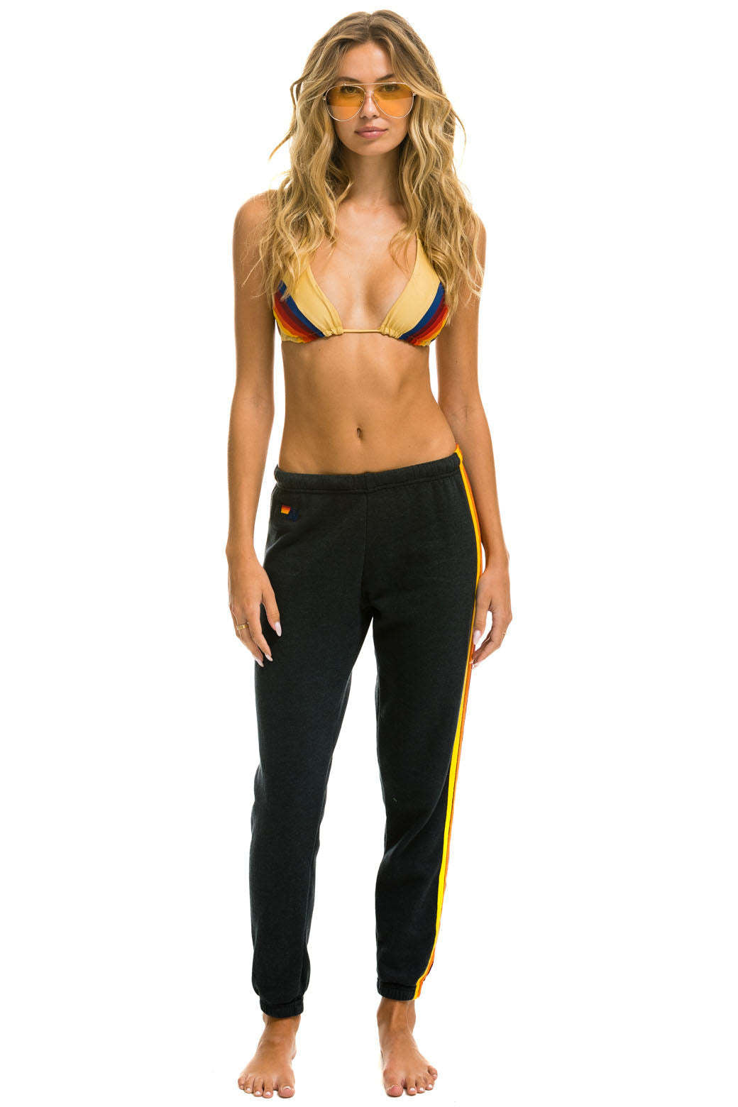 Rainbow Bar Women's Track Sweatpants-LifessentialsLLC.com