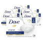 Dove Beauty Bar Soap Original 24 Count for Soft, Smooth Skin, with 1/4 Moisturizing Cream 3.75 oz