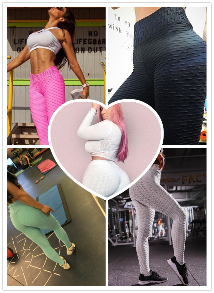 Booty Lifting Anti Cellulite Scrunch Leggings Without Pocket-LifessentialsLLC.com