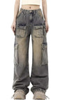Womens Casual Denim Jeans In American Workwear Style