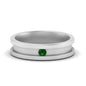 Single Stone Mens Promise Ring