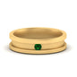 Single Stone Mens Promise Ring