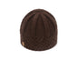 European and American retro style diamond grid coarse needle knitted hat for men and women, fashionable autumn and winter knitted hat