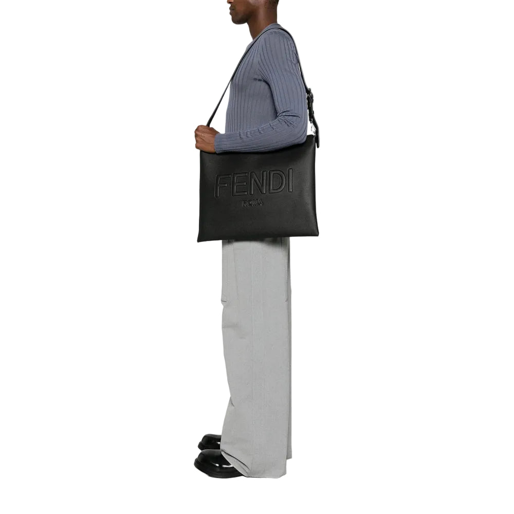Fendi Black Shoulder Bags Men