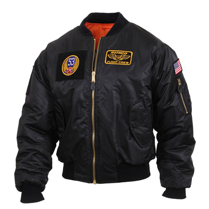 Rothco MA-1 Flight Jacket with Patches