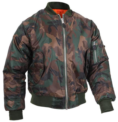 Rothco Men's MA-1 Flight Jacket - Various Colors