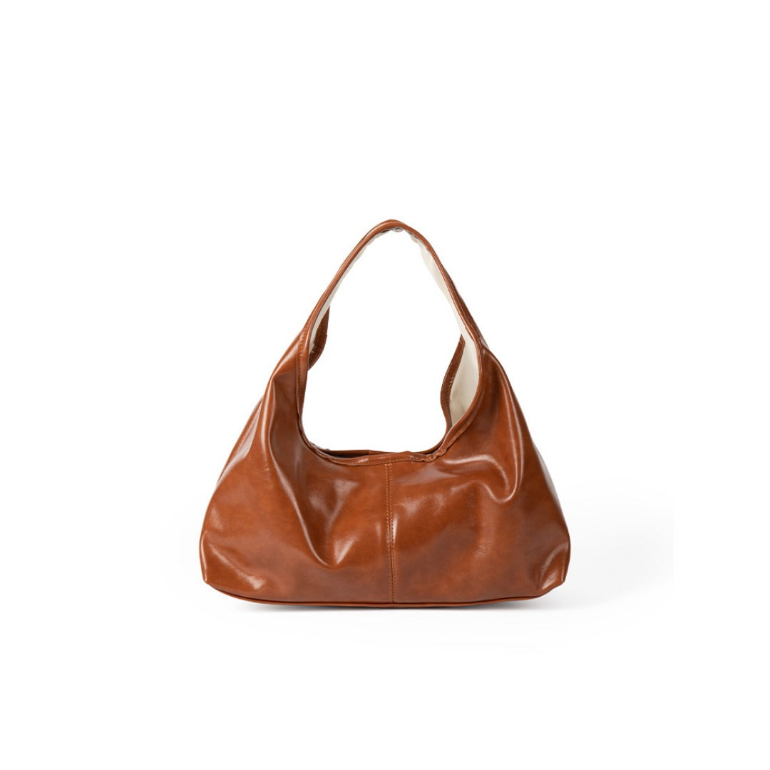 Autumn design large capacity armpit bag, hobo handbag, soft versatile shoulder bag women