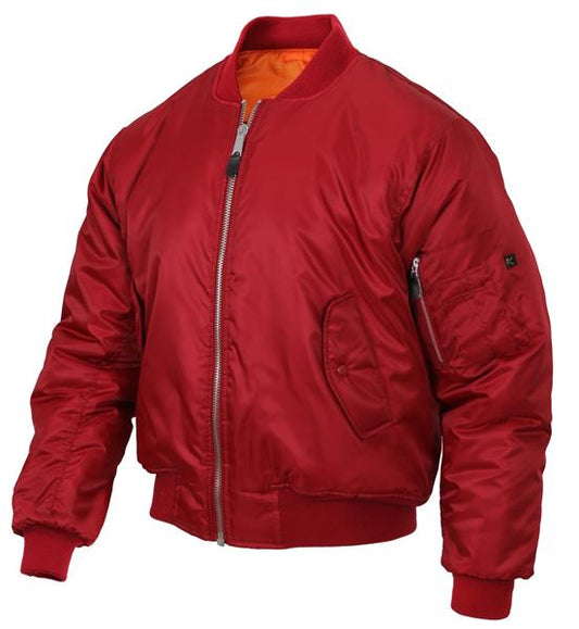 Rothco Men's MA-1 Flight Jacket - Various Colors