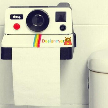 Vintage cute camera tissue holder toilet roll paper box tissue drawer household tissue box drawer