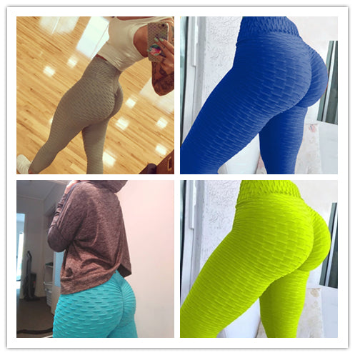 Booty Lifting Anti Cellulite Scrunch Leggings Without Pocket-LifessentialsLLC.com