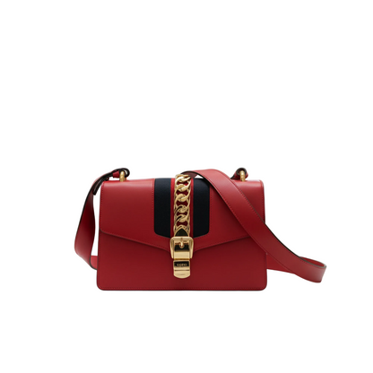 Gucci Sylvie · Leather Shoulder Bag