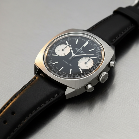 Breitling Top Time · Steel · Manual Wind