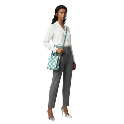 Louis Vuitton Damier Checkerboard Sac Plat XS