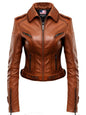 Brown Women Leather Jacket – Leather Jackets for Women