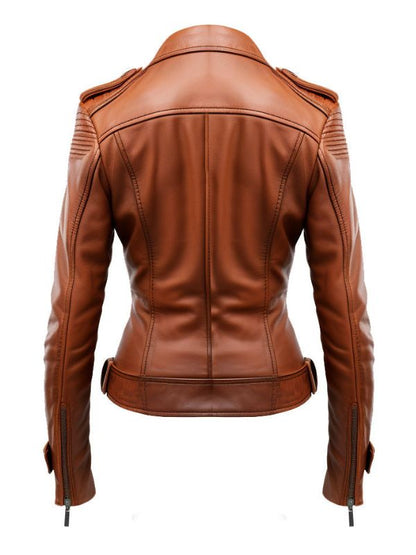 Brown Women Leather Jacket – Leather Jackets for Women