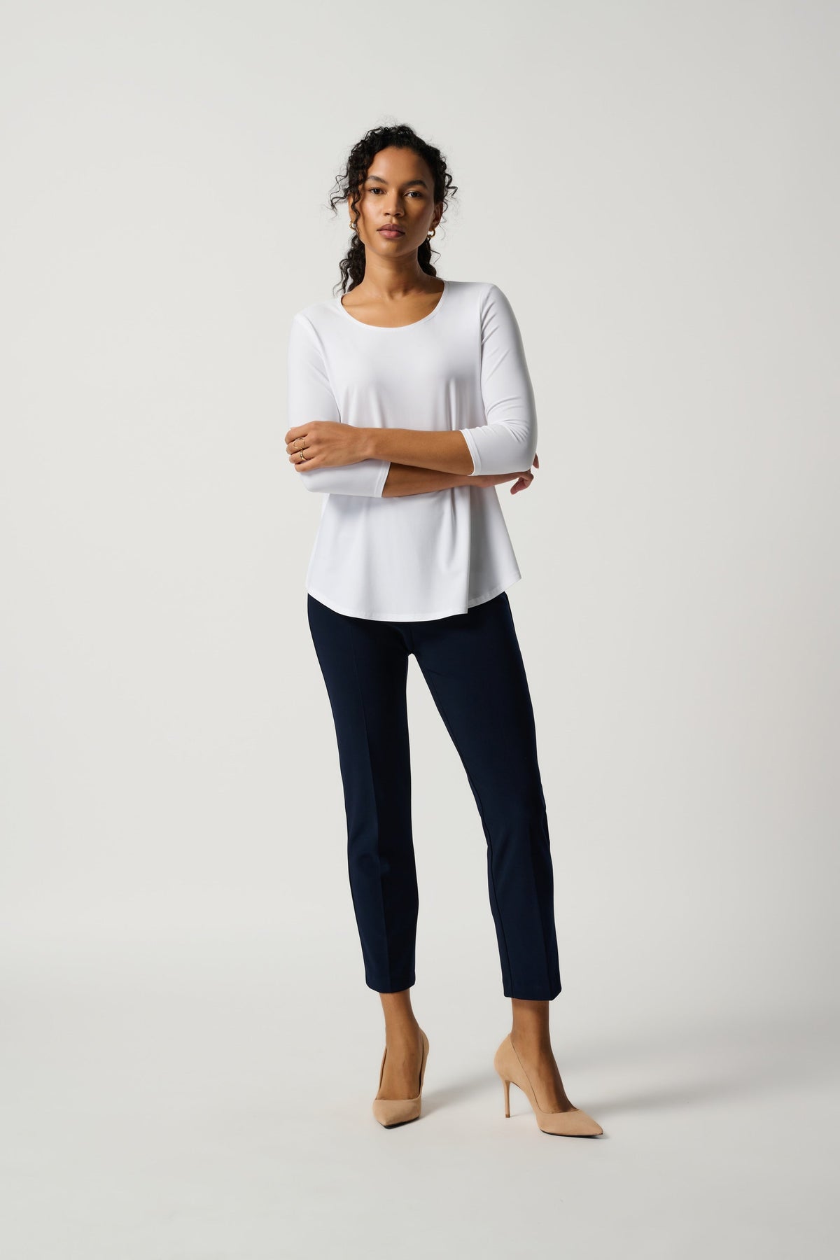 Classic Cropped Pant - 181089F25-2166
