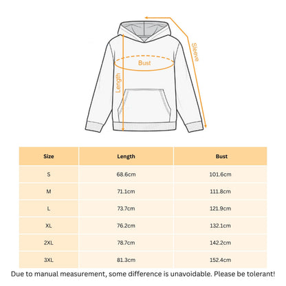 Women's Front Slogan Letter Print Hooded Sweatshirt – Casual Graphic Pullover, Trendy Statement Hoodie