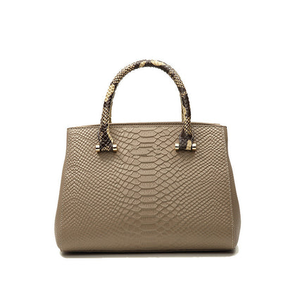 Women's Pattern Genuine Leather Hand High-grade Western Handbags