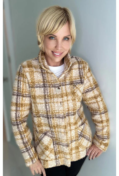 Plaid Soft Jacket