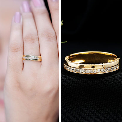 Certified Lab Grown Diamond Mens Wedding Band