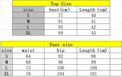 Sling Sexy Lingerie Pants Set Hot Selling Heart Printing Pajamas V Neck Top Trousers 2-piece Women's Summer Home Clothing Sets