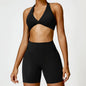 2-Piece Yoga Set Push Up Bra High Waisted Leggings